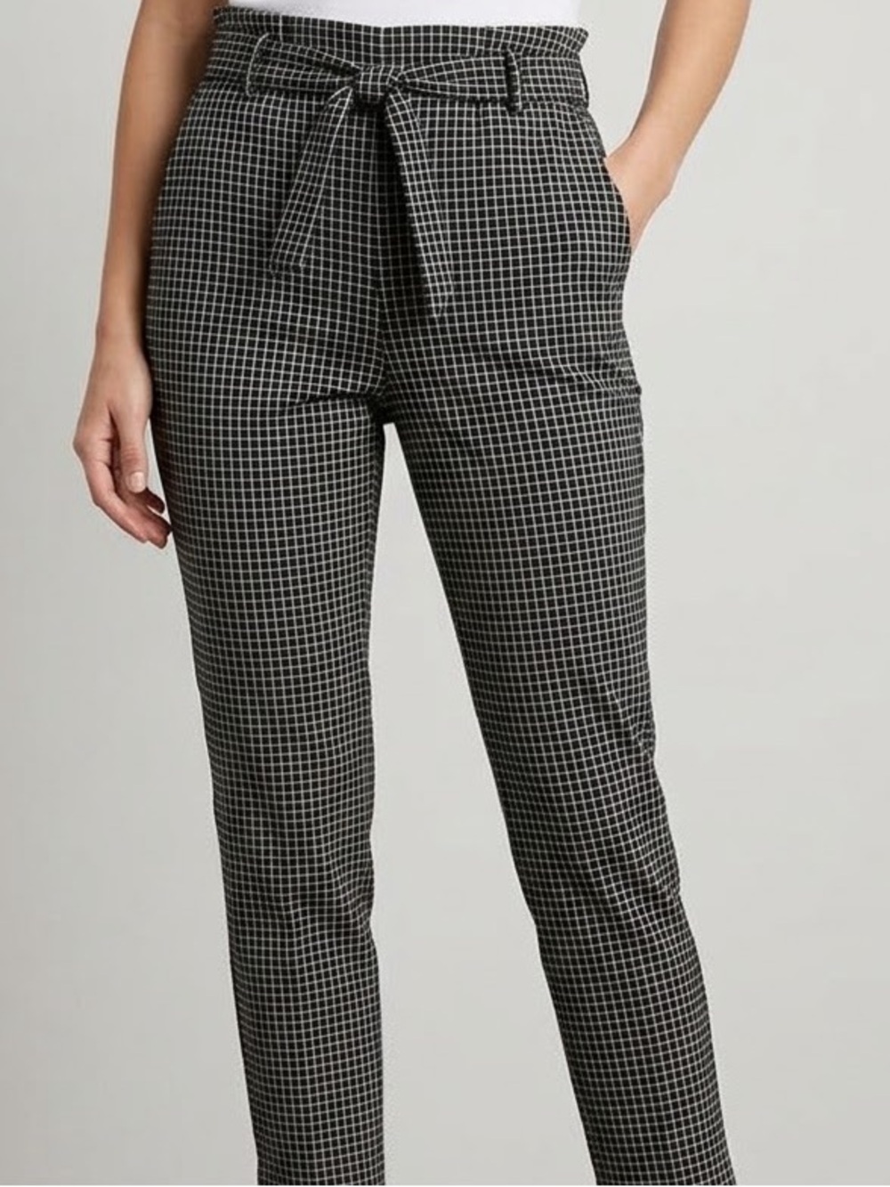 Jules & Leopold Windowpane Slim Leg Pants